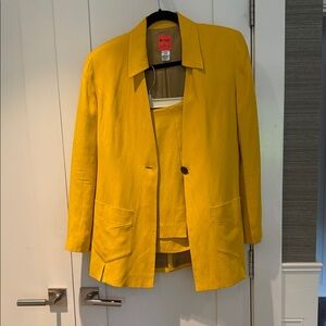 Christian Lacroix Yellow Women's Suit